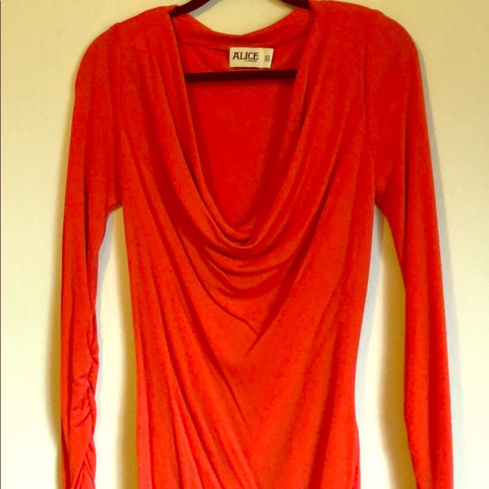 Alice by temperley drape dress